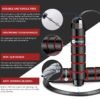 CLS-826-RED-02.jpg High-Speed Skipping Rope – Comfortable Foam Handles, 3 Meter