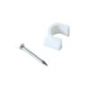 Premium 6mm Cable Management Nail Clips – Easy Wire Organization