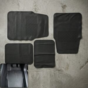 Carmattcombo02-WOSKU-01.jpg Heavy Duty Anti-Slip Rubber Car Foot Mat Set – Waterproof & Durable