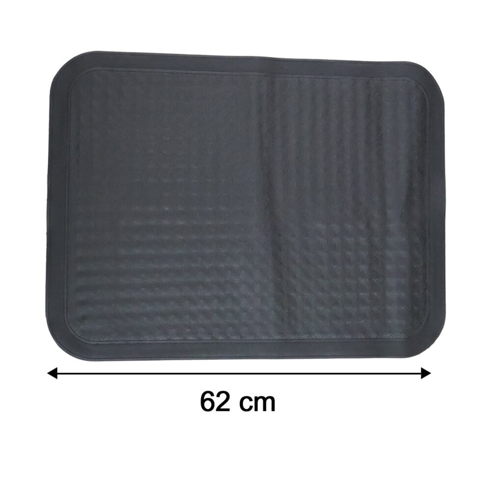 Heavy Duty Anti-Slip Rubber Car Foot Mat Set – Waterproof & Durable