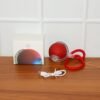 Interactive Cat Toy Ball – LED Light & Detachable Tail