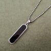 Minimalist Bar Pendant Necklace – Sleek Lightweight Chain