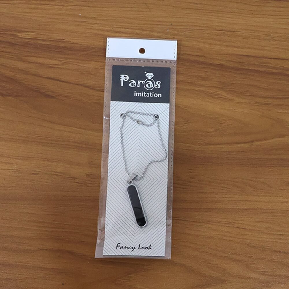 Minimalist Bar Pendant Necklace – Sleek Lightweight Chain