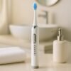 Electric Toothbrush Set – Rechargeable Sonic Cleaner with 3 Brush Heads