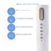 Electric Toothbrush Set – Rechargeable Sonic Cleaner with 3 Brush Heads