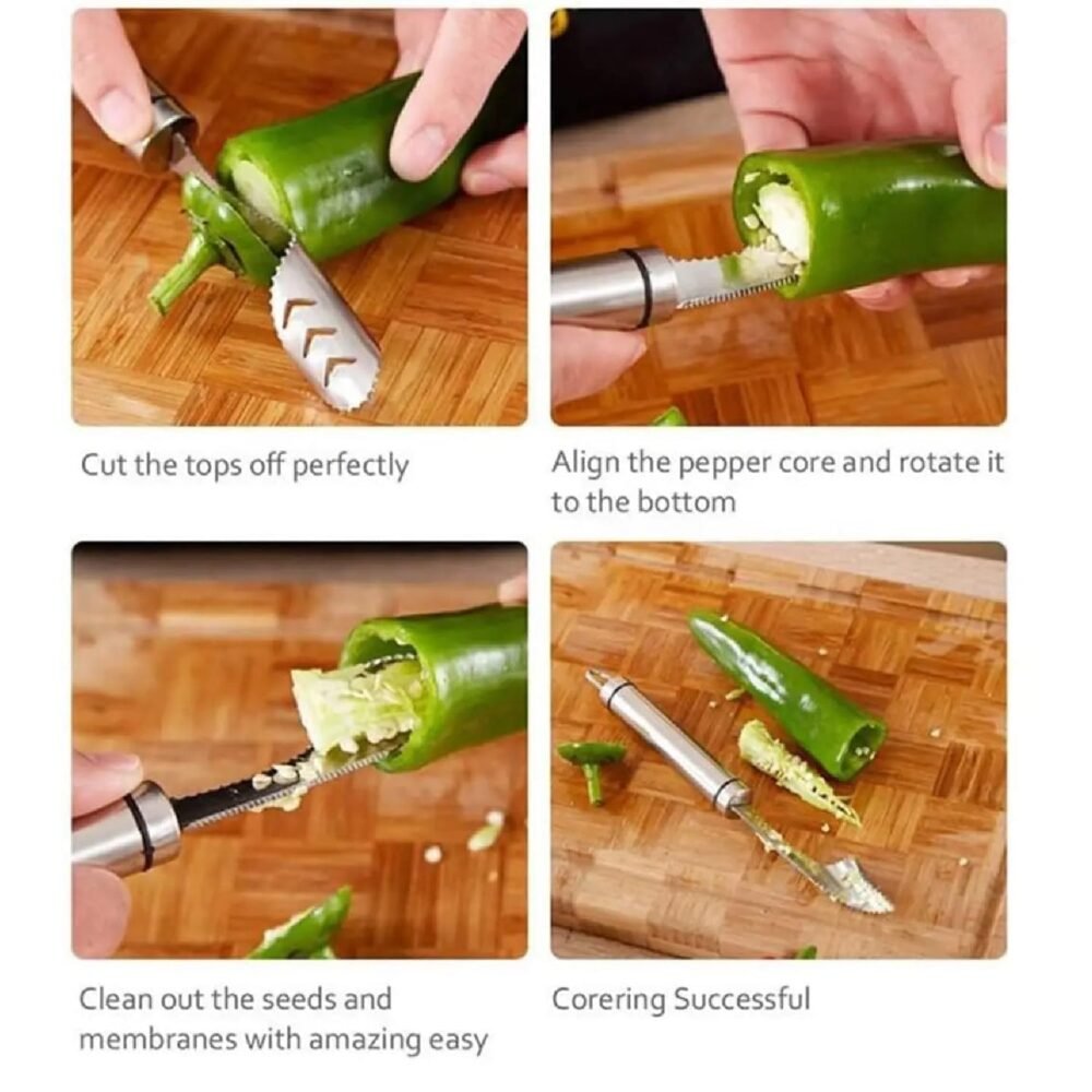Fruit & Vegetable Corer and Slicer – Precision Kitchen Tool