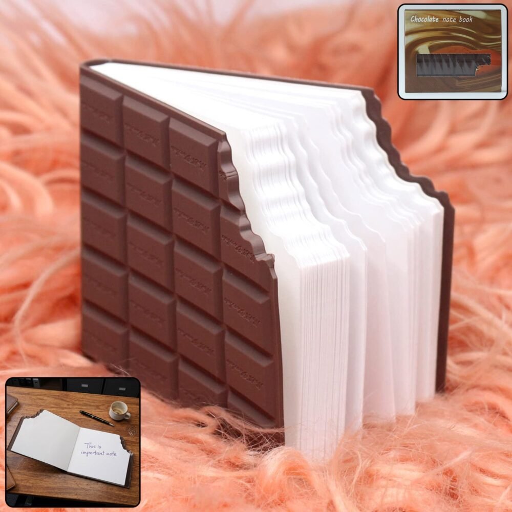 ChocolateDesignPocketDiary-WOSKU-01.jpg Chocolate-Shaped Notebook – Cute Creative Gift for Kids & Adults