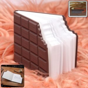 Chocolate-Shaped Notebook – Cute Creative Gift for Kids & Adults