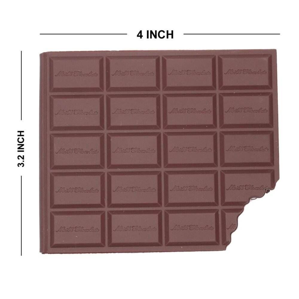 ChocolateDesignPocketDiary-size.jpg Chocolate-Shaped Notebook – Cute Creative Gift for Kids & Adults