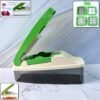 Vegetable Chopper – Quick Nicer Dicer with 4 Stainless Blades