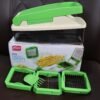 Vegetable Chopper – Quick Nicer Dicer with 4 Stainless Blades