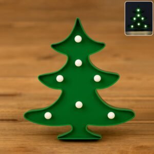 ChristmasTreeLight-WOSKU-01.jpg Christmas Tree LED Decorative Night Light – Battery Operated Cozy Glow