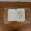 Clamshell-live.jpg Bagasse Clamshell Food Box – Eco-Friendly 9x6 Inch Disposable Set