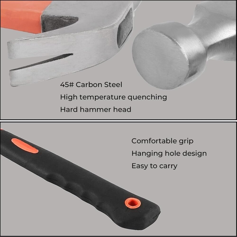 Claw Hammer – Durable Steel Head & Ergonomic Handle for versatile use