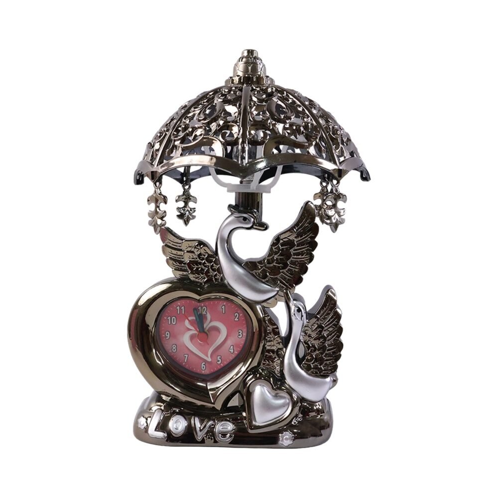 Swan Couple Decorative Table Lamp – Romantic Ambient Lighting