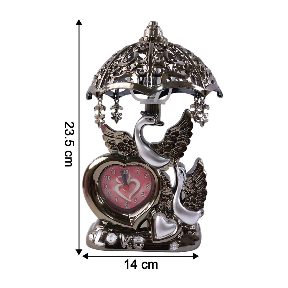Swan Couple Decorative Table Lamp – Romantic Ambient Lighting