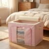 Cloth-storage-box-03.jpg Foldable Fabric Clothes Storage Organizer Box - Space-Saving Design