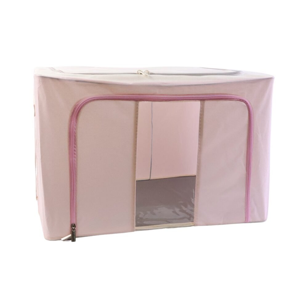 Cloth-storage-box-05.jpg Foldable Fabric Clothes Storage Organizer Box - Space-Saving Design