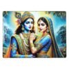 ColofulRadhaKrishna05-04.jpg Radha Krishna Wall Frame – Elegant Divine Home Decor