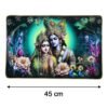 Radha Krishna Wall Frame – Elegant Spiritual Decor for Home