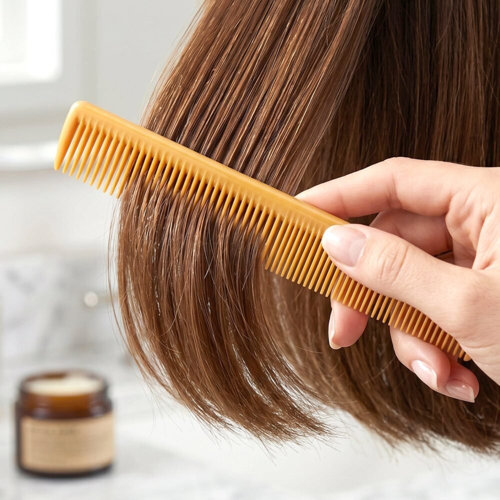 Plastic Hair Comb Set – Durable & Anti-Static for Daily Use