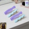 Comb-Shaped Hair Clips Set – Strong Grip Stylish Hair Pins (4 Pc)