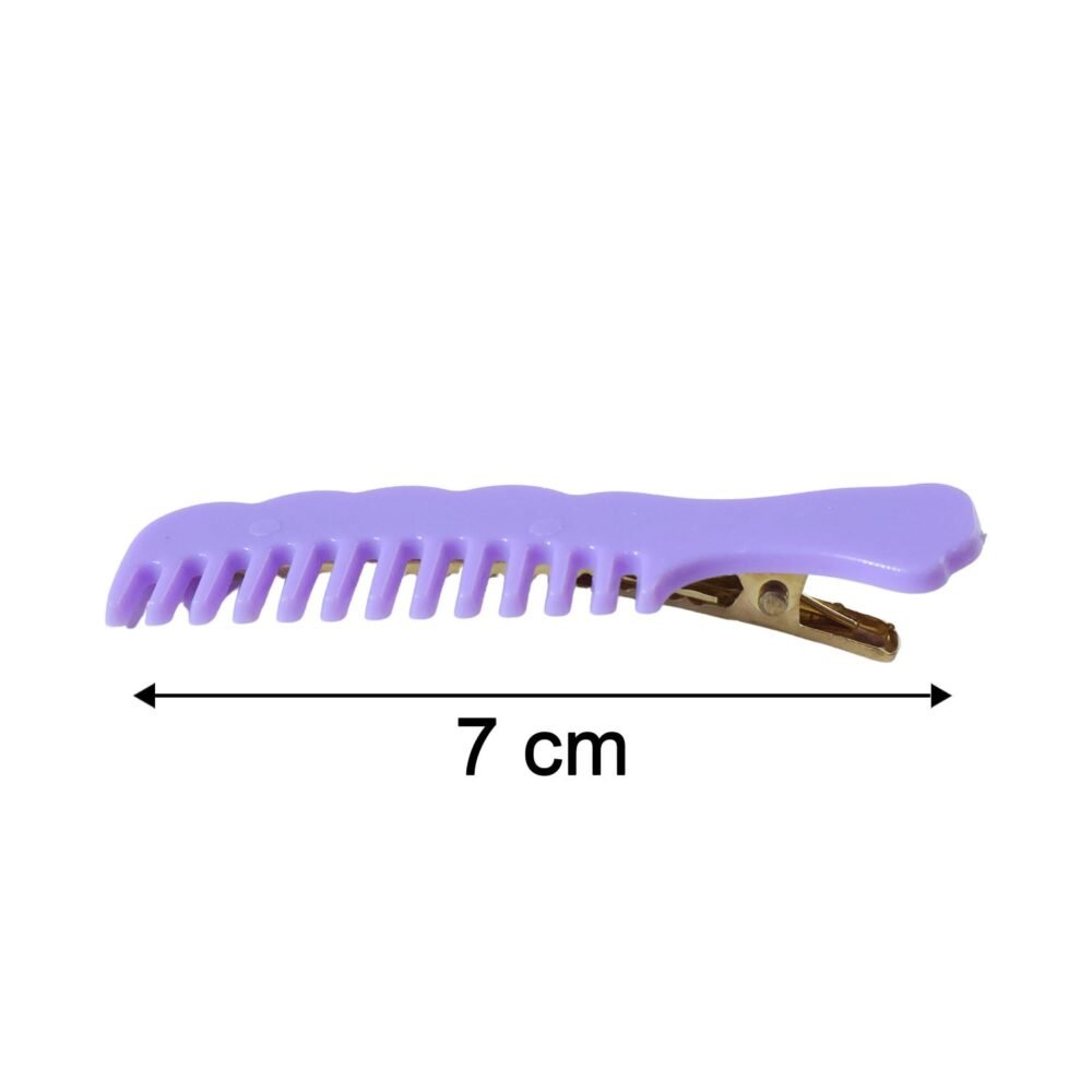 Comb-Shaped Hair Clips Set – Strong Grip Stylish Hair Pins (4 Pc)