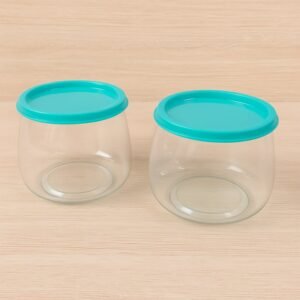 Container01.jpg Airtight Storage Containers – 2 Pc BPA-Free Leakproof Jars