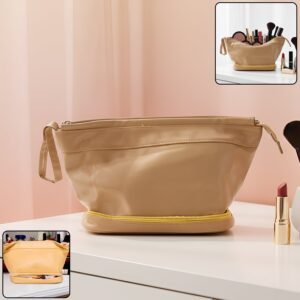 Cosmetic-Bag-01.jpg Makeup Storage Bag – Spacious Dual-Compartment Organizer