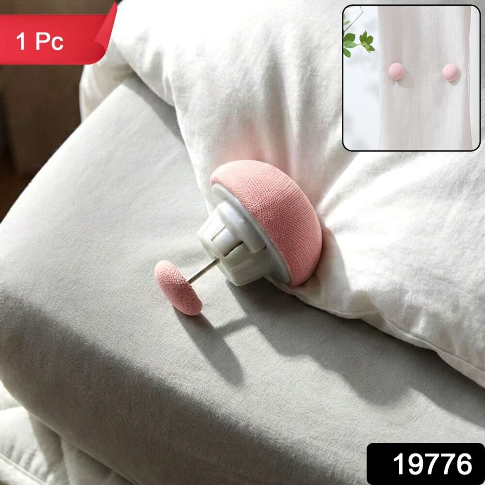 Soft Duvet Button Clip – No-Sew Secure Comforter & Curtain Holder