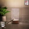 LED Acrylic Message Board Night Lamp – USB Powered Decorative Light
