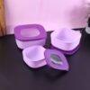 Crystal-container-02.jpg Food Storage Container Set – Leak-Resistant, Stackable 3-Piece