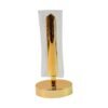 Crystal Table Lamp – Tall Cylinder Shape with USB Charging