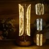 Crystal Table Lamp – Tall Cylinder Shape with USB Charging