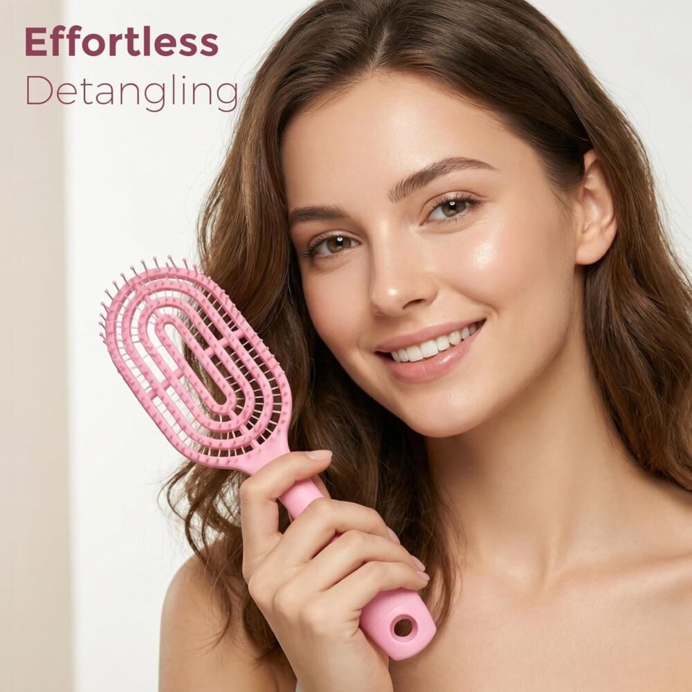 Detangling Hair Brush – Faster Drying & Gentle Scalp Massage