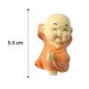 Mini Monk Buddha Idol Set – Serene & Joyful Home Decor