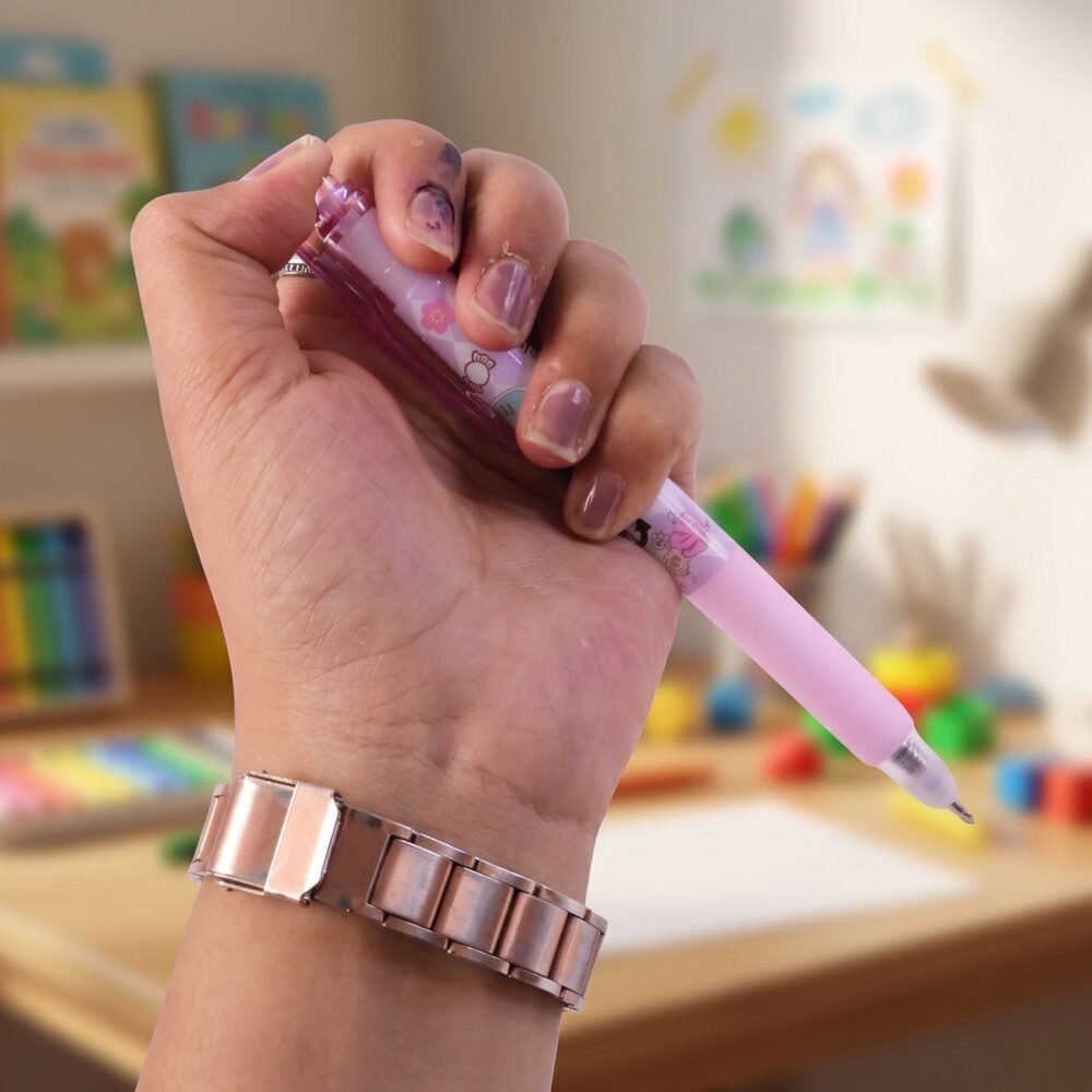 CuteKuromiGelPen-02.jpg Erasable Gel Pen – Smooth Writing & Vibrant Colors for Kids