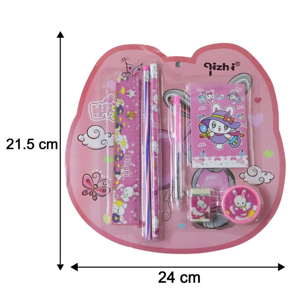 CuteStationeryGiftSet02-size.jpg Kids Stationery Set – Complete 7-in-1 Creative School Supplies