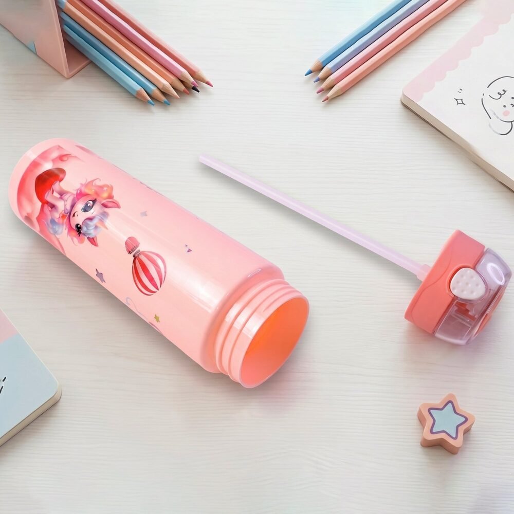 Cutekidswaterbottle-02.jpg Kids Water Bottle – Fun Design with Flip Straw Lid for Easy Drinking