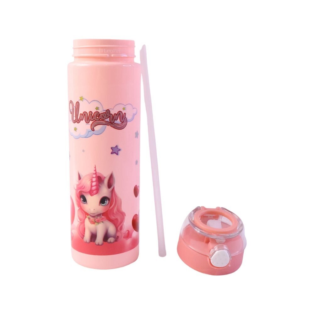 Cutekidswaterbottle-04.jpg Kids Water Bottle – Fun Design with Flip Straw Lid for Easy Drinking