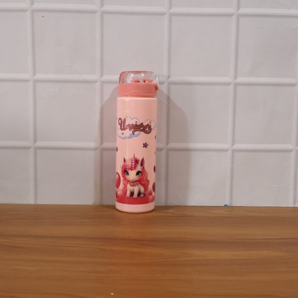 Cutekidswaterbottle-live.jpg Kids Water Bottle – Fun Design with Flip Straw Lid for Easy Drinking