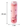 Cutekidswaterbottle-size.jpg Kids Water Bottle – Fun Design with Flip Straw Lid for Easy Drinking