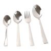 Stainless Steel Cutlery Set – 16-Piece with Elegant Stand