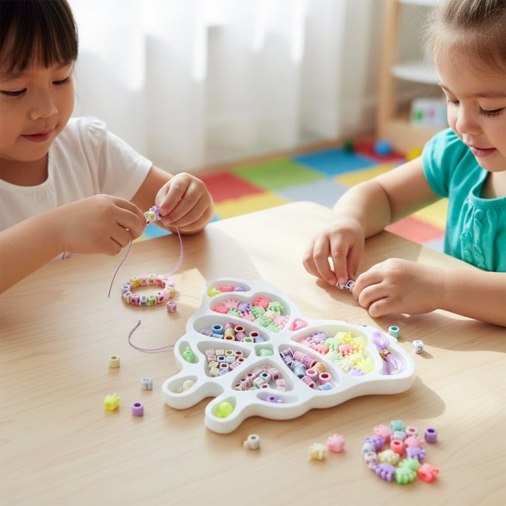 Jewellery Making Kit – DIY Beading Craft Set with Organizer