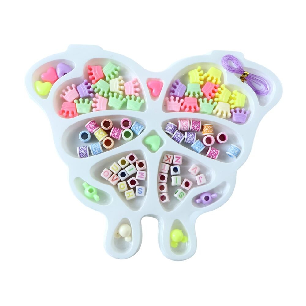 Jewellery Making Kit – DIY Beading Craft Set with Organizer