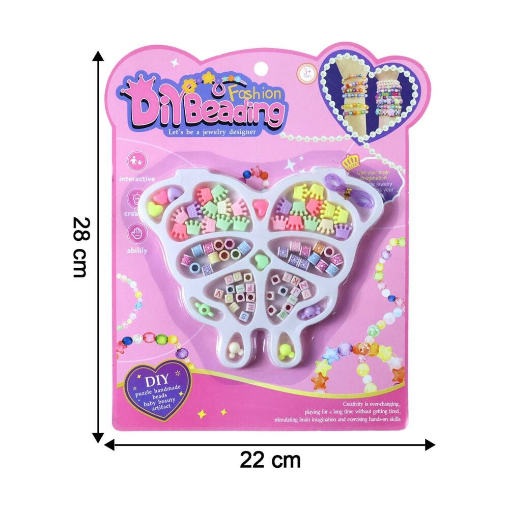 Jewellery Making Kit – DIY Beading Craft Set with Organizer