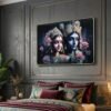 Radha Krishna Wall Painting – Divine Art for Home & Temple