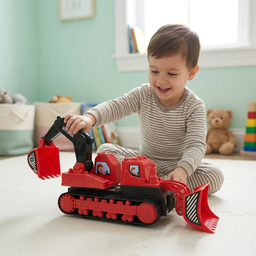 Digger Don Construction Track Toy – Realistic & Durable Kids Vehicle