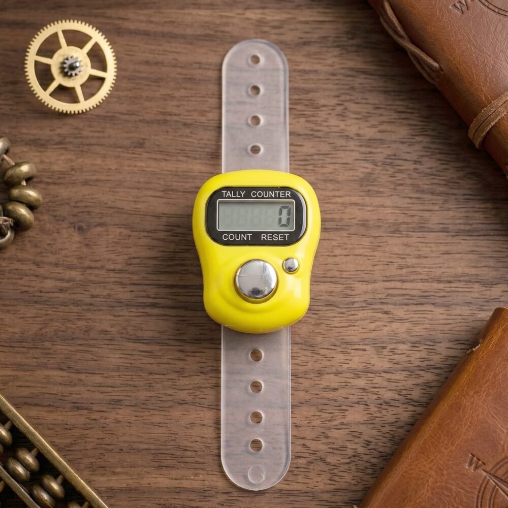Digital Finger Tally Counter – Portable, Easy-to-Use LCD Display