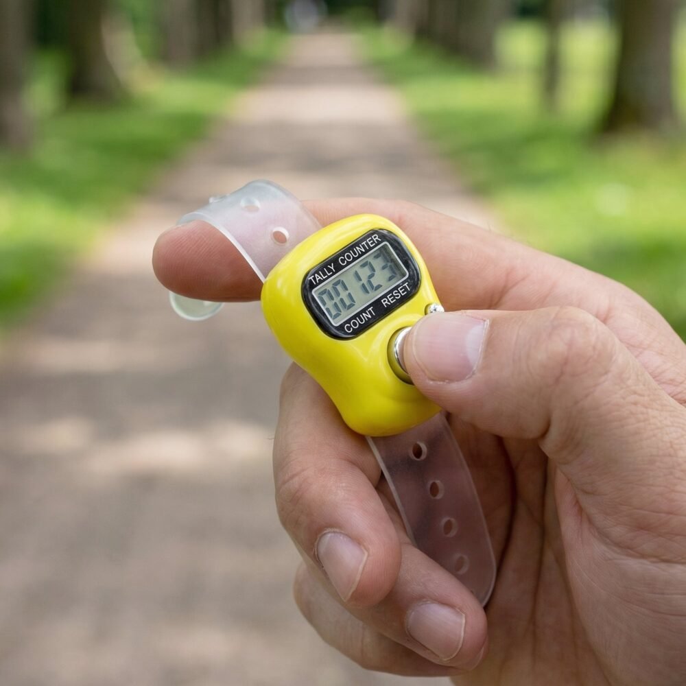 Digital Finger Tally Counter – Portable, Easy-to-Use LCD Display